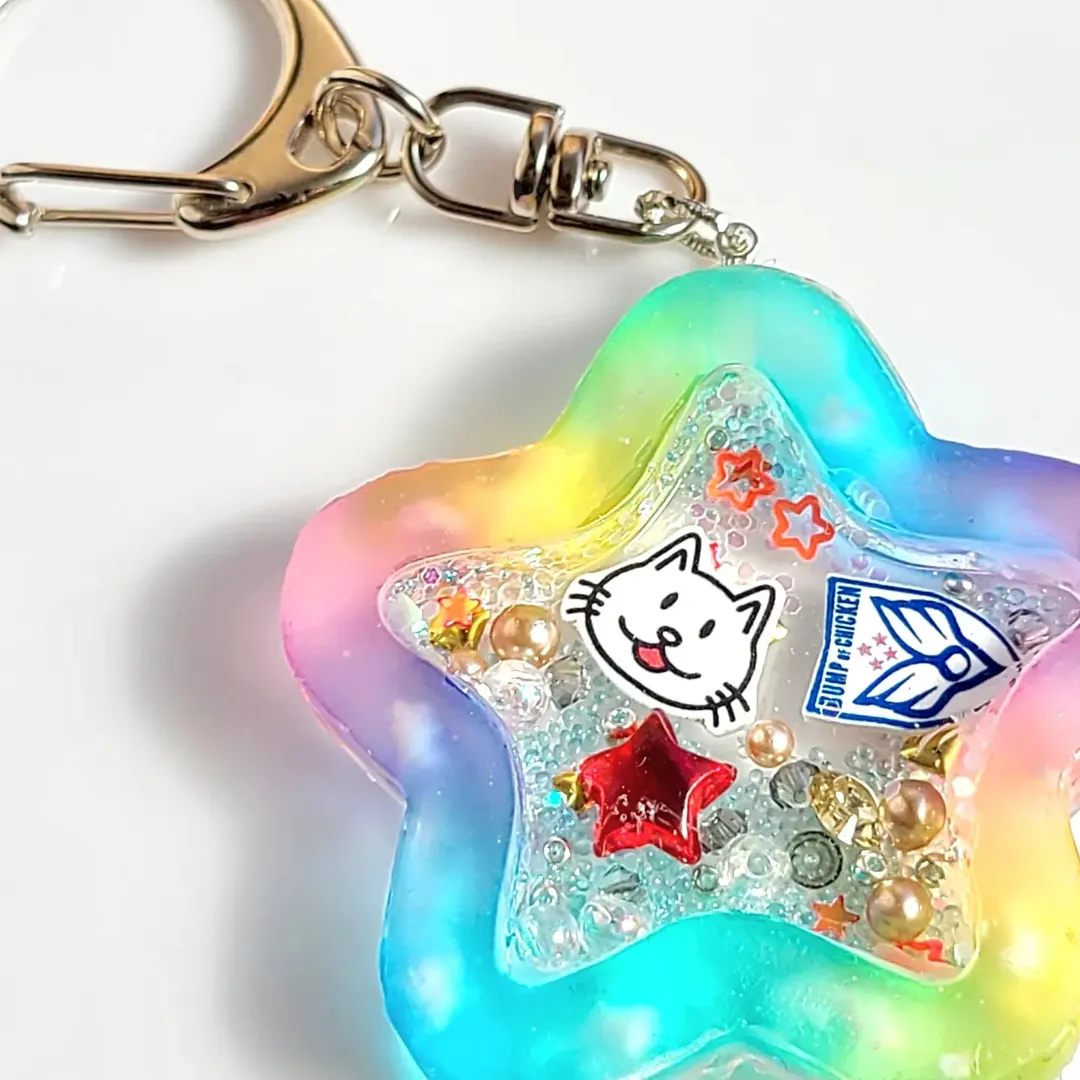 handmadeworks ARIAさんのレジン作品 | シリコンモールド 星 スター シェイカー シャカシャカ レジ...