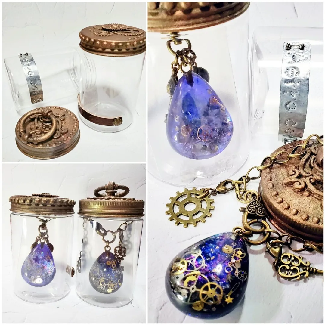 コトブキ（shop:*Happy Daydream）さんのレジン作品 | SK本舗 大容量 UV-LED レジン液 ハードタイプ Ne...