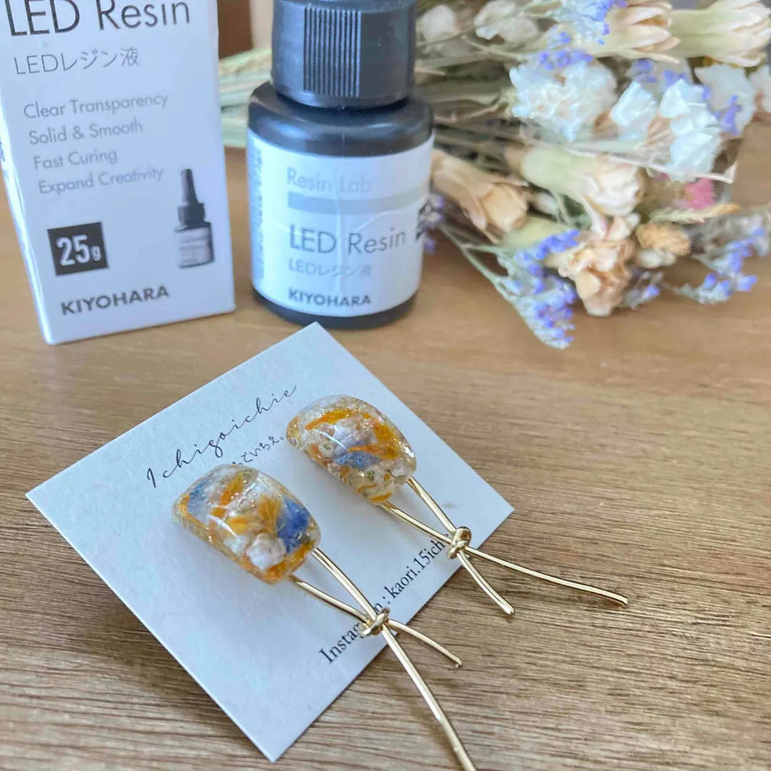 いちごいちえ。さんのレジン作品 | LEDレジン液　KIYOHARA