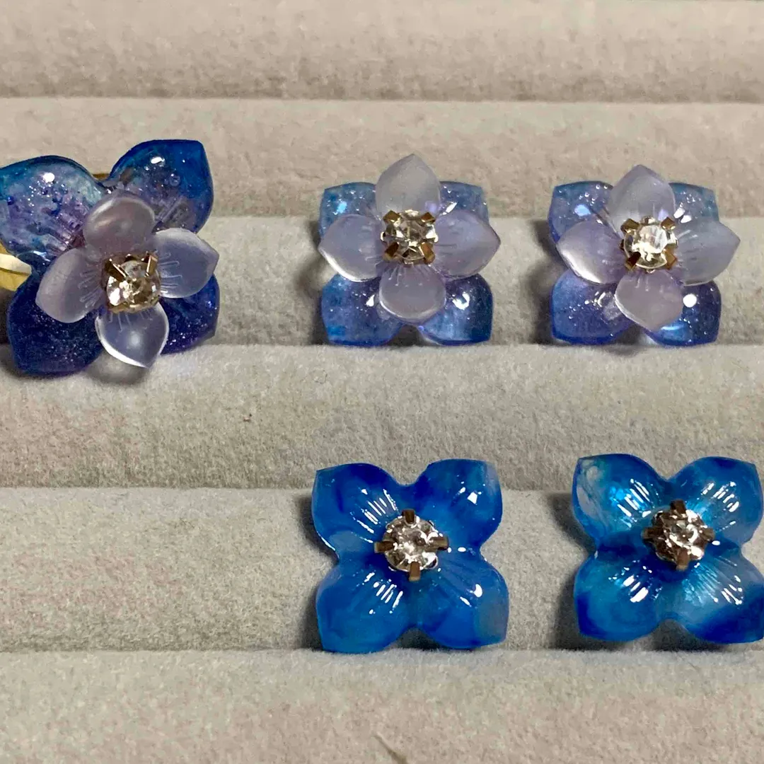INUyanagiさんのレジン作品 | 人魚の涙 レジン液 CREA(クレア) UV-LED対応 透...
