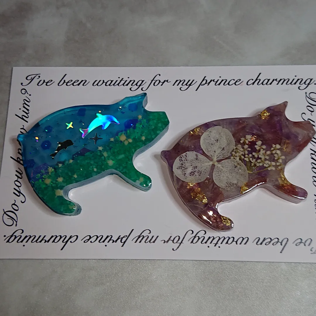 ky.shinoさんのレジン作品 | 劇的改良!! 高品質に生まれ変わった UV&LED レジン液...