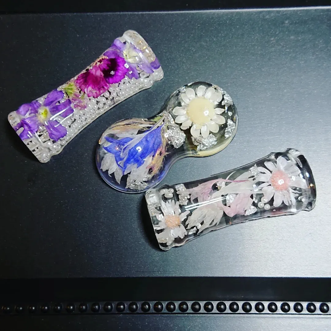 ky.shinoさんのレジン作品 | 改良版 最高峰のコスパ レジン液 大容量 100g 持続する...