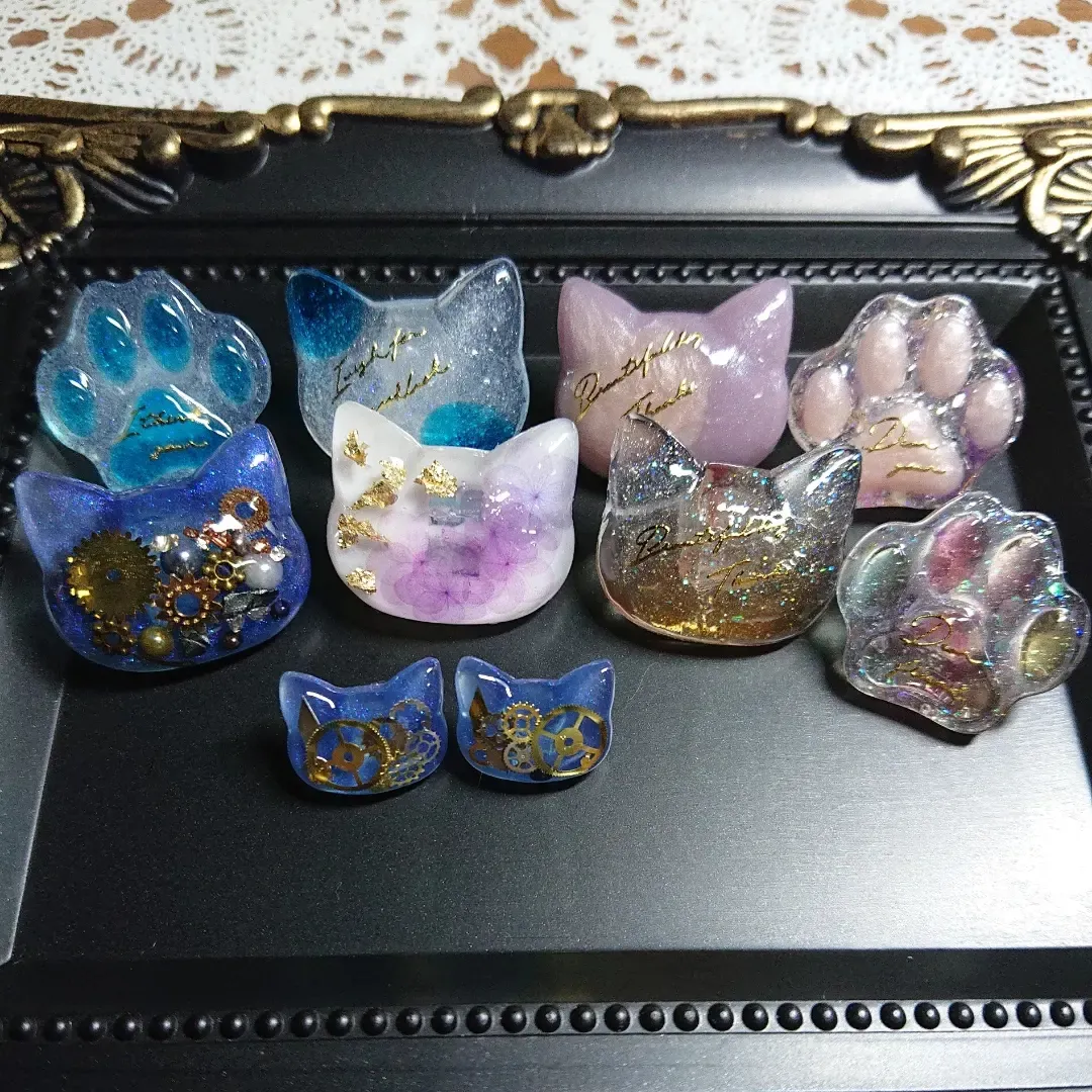 ky.shinoさんのレジン作品 | oxcy uv-LEDresin sunwardshop