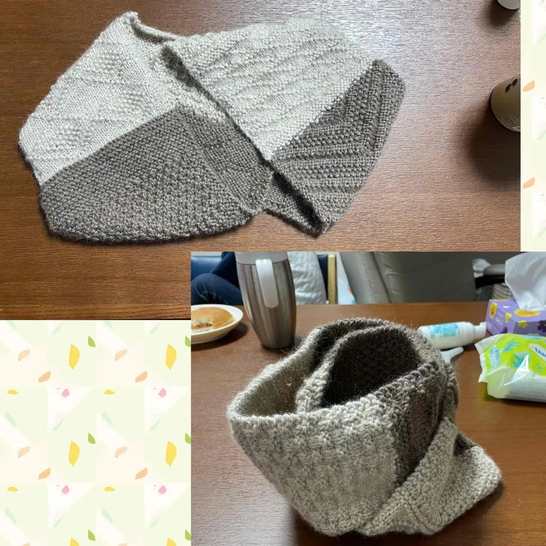 sasasaさんの編み物作品 | 秋冬毛糸 『ナチュラルアルパカ 極太 6番色 キナリ』