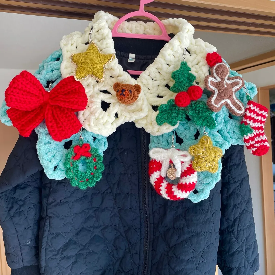 sasasaさんの編み物作品 | レース糸ラメ#20太 白