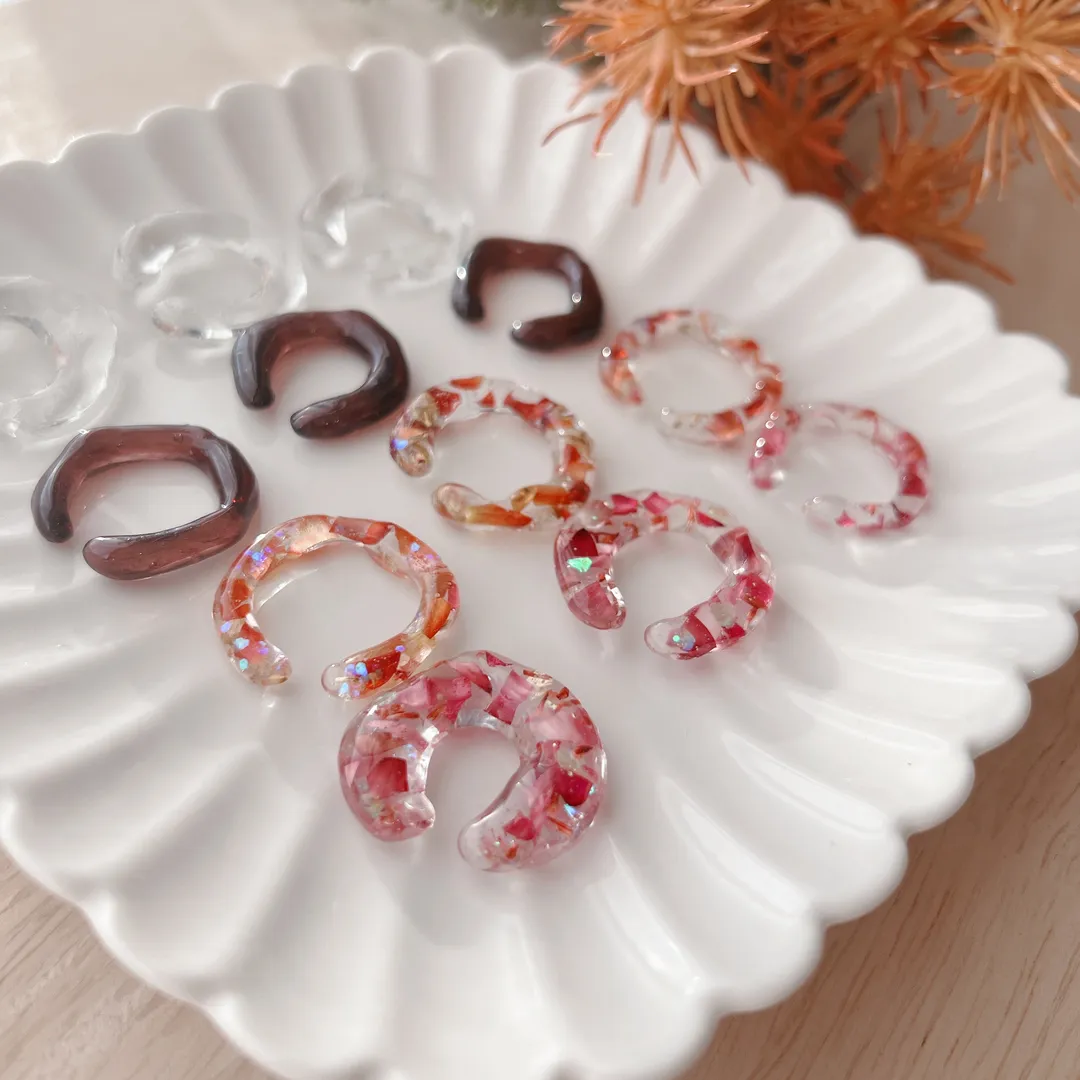 Fuhahanohiさんのレジン作品 | 【高粘度】作家のためのレジン ぷっくりレジン 100g