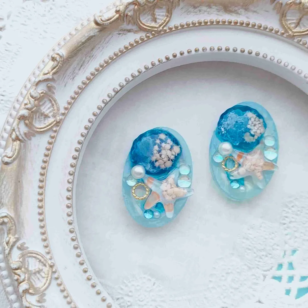 アオイロ屋さんのレジン作品 | 【定期便】作家のためのレジン 400g