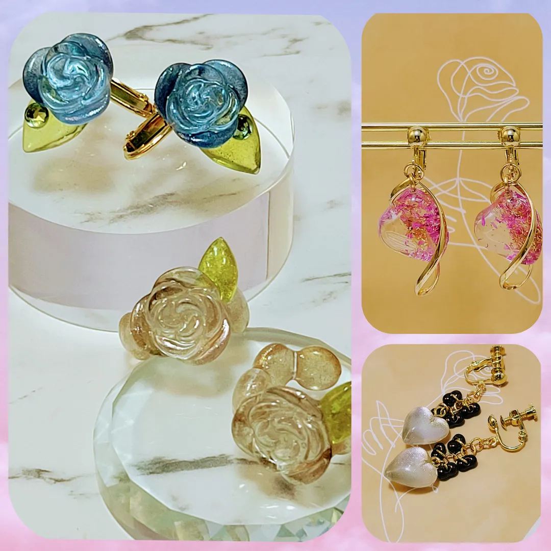 haco*nstructさんのレジン作品 | 【高粘度】作家のためのレジン ぷっくりレジン 100g