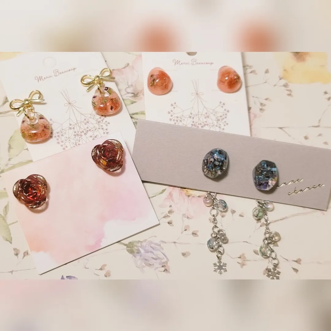 haco*nstructさんのレジン作品 | 【高粘度】作家のためのレジン ぷっくりレジン 100g