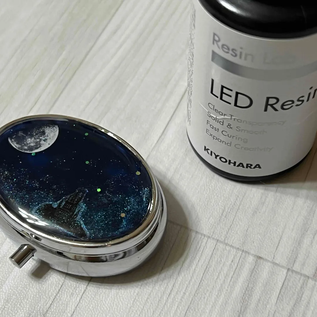 uluさんのレジン作品 | 清原 LED レジン液 25g 1本 1個 KIYOHARA...