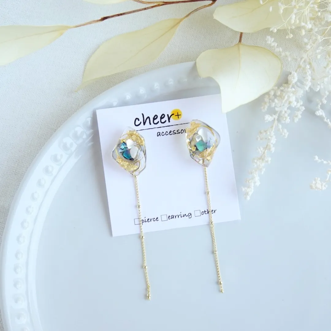 cheer＋さんのレジン作品 | 改良版 最高峰のコスパ レジン液 大容量 100g 持続する...