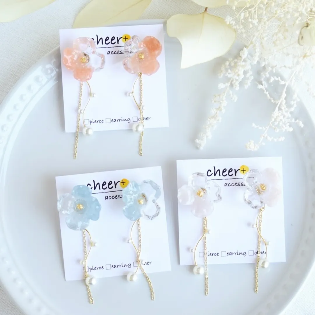 cheer＋さんのレジン作品 | 改良版 最高峰のコスパ レジン液 大容量 100g 持続する...