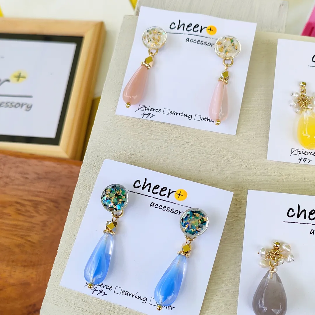 cheer＋さんのレジン作品 | ケミテック クラフトアレンジPRO 65g 1本 ハード ク...