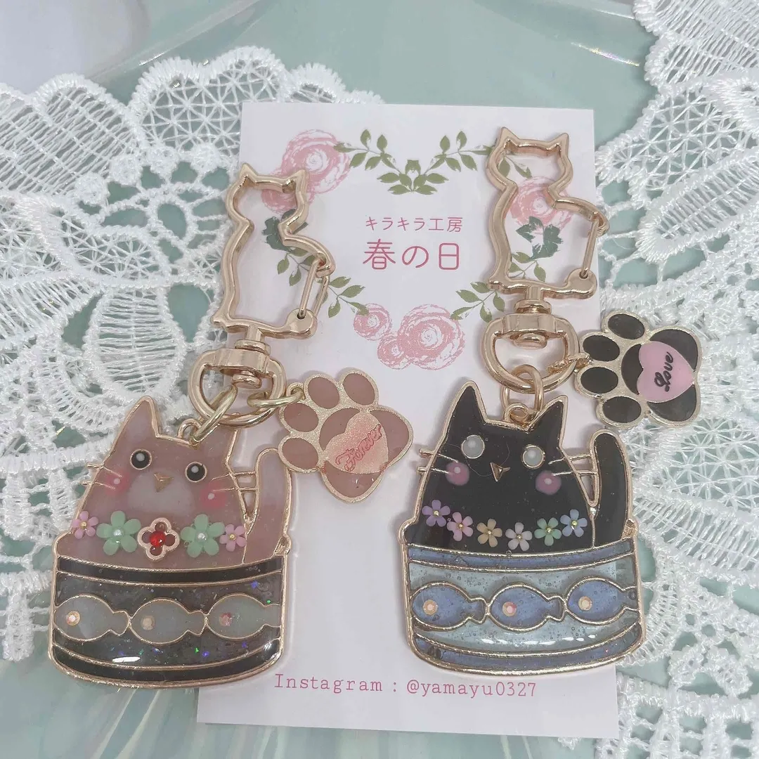 キラキラ工房　春の日さんのレジン作品 | 【定期便】作家のためのレジン 200g