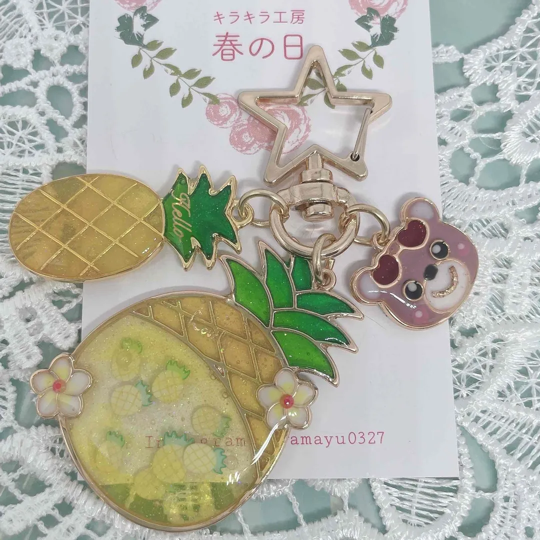 キラキラ工房　春の日さんのレジン作品 | 【定期便】作家のためのレジン 200g
