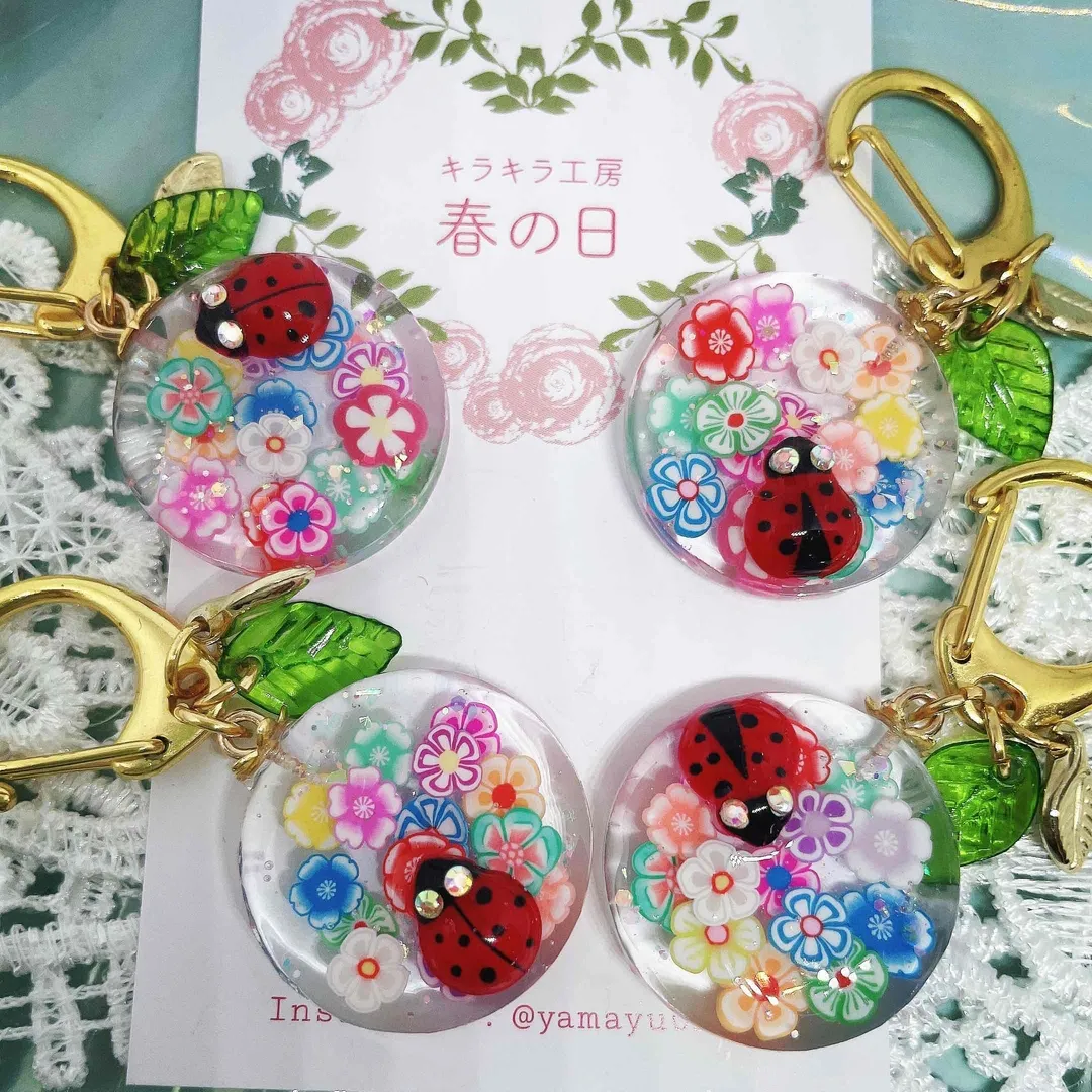 キラキラ工房　春の日さんのレジン作品 | 【楽天スーパーSALE特価】 大容量 国産 UV-LEDレジ...