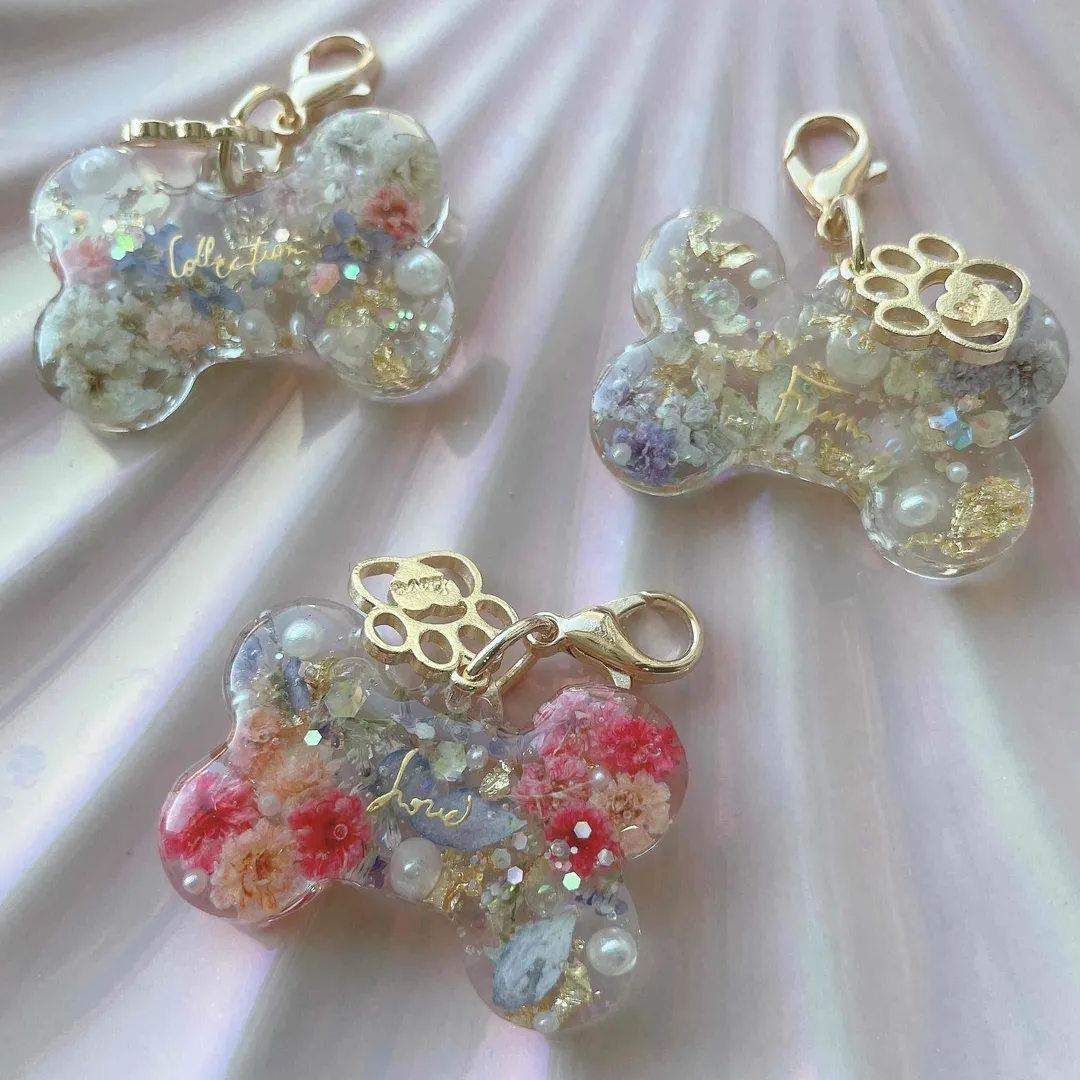 キラキラ工房　春の日さんのレジン作品 | 【定期便】作家のためのレジン 200g