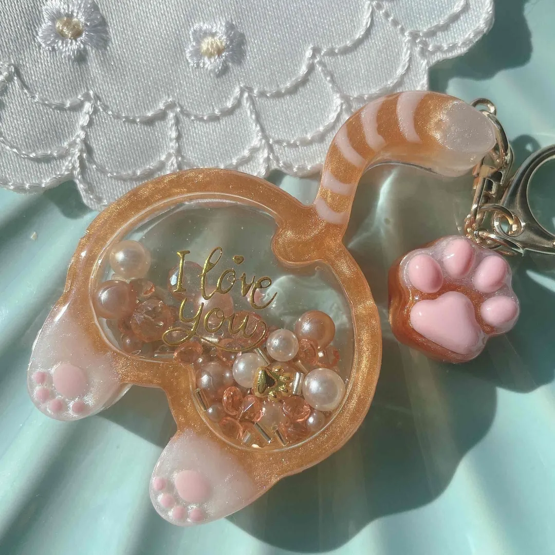キラキラ工房　春の日さんのレジン作品 | 【定期便】作家のためのレジン 200g