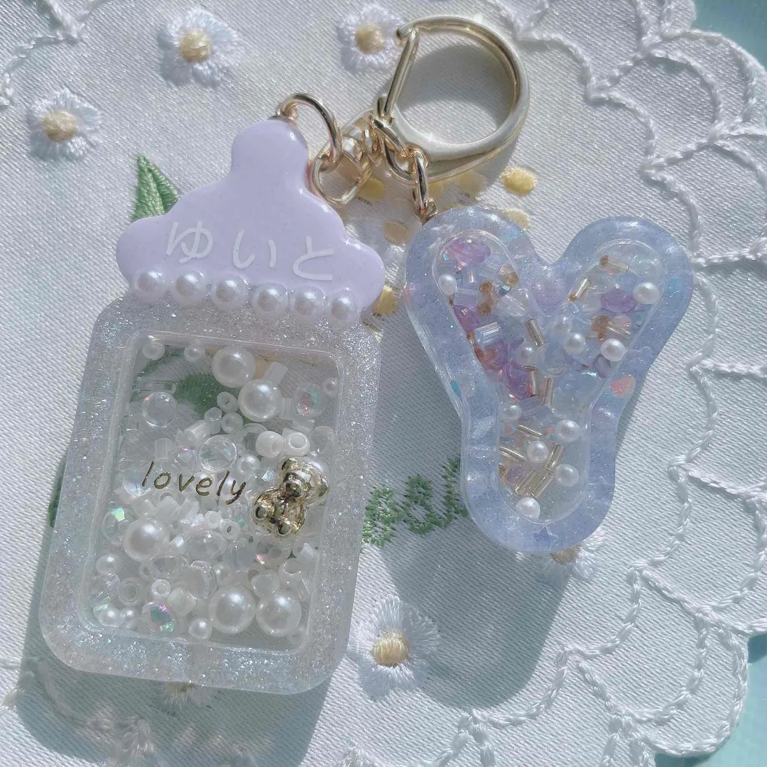 キラキラ工房　春の日さんのレジン作品 | 【定期便】作家のためのレジン 200g
