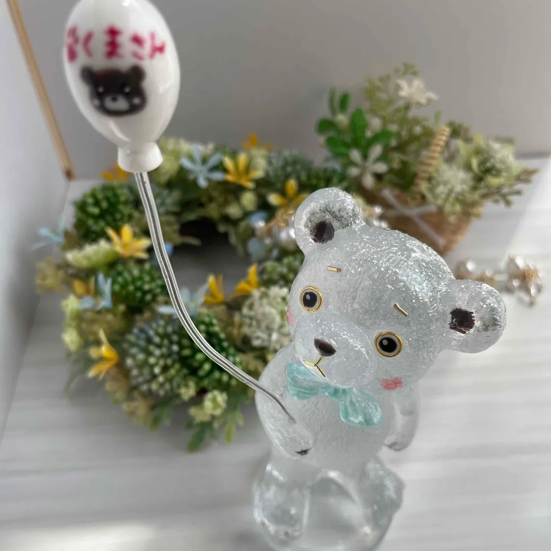 キラキラ工房　春の日さんのレジン作品 | 【定期便】作家のためのレジン 200g