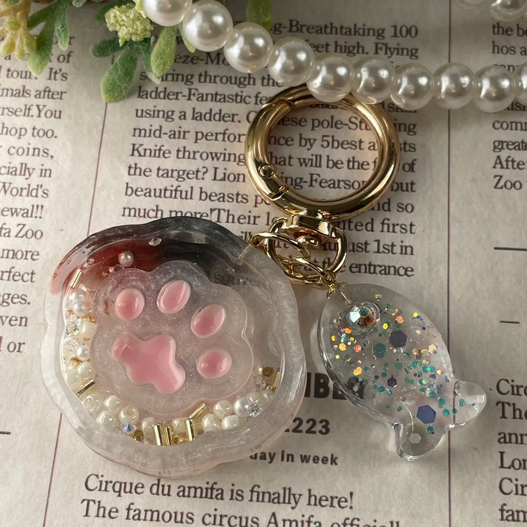 キラキラ工房　春の日さんのレジン作品 | 【定期便】作家のためのレジン 200g