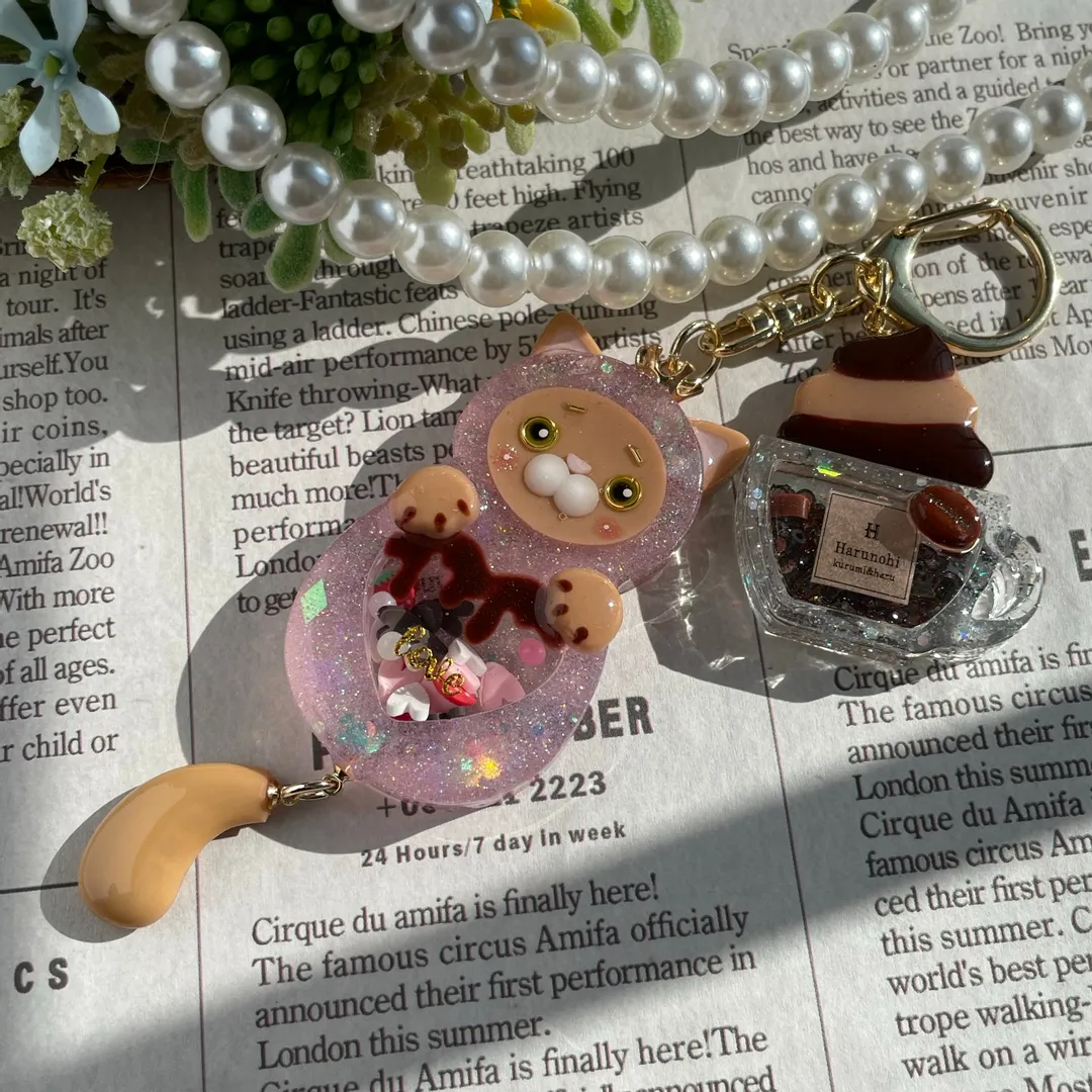 キラキラ工房　春の日さんのレジン作品 | 【定期便】作家のためのレジン 200g