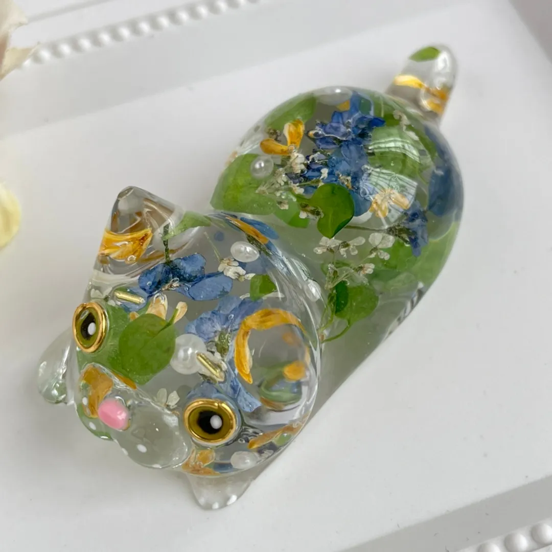 キラキラ工房　春の日さんのレジン作品 | 【定期便】作家のためのレジン 200g