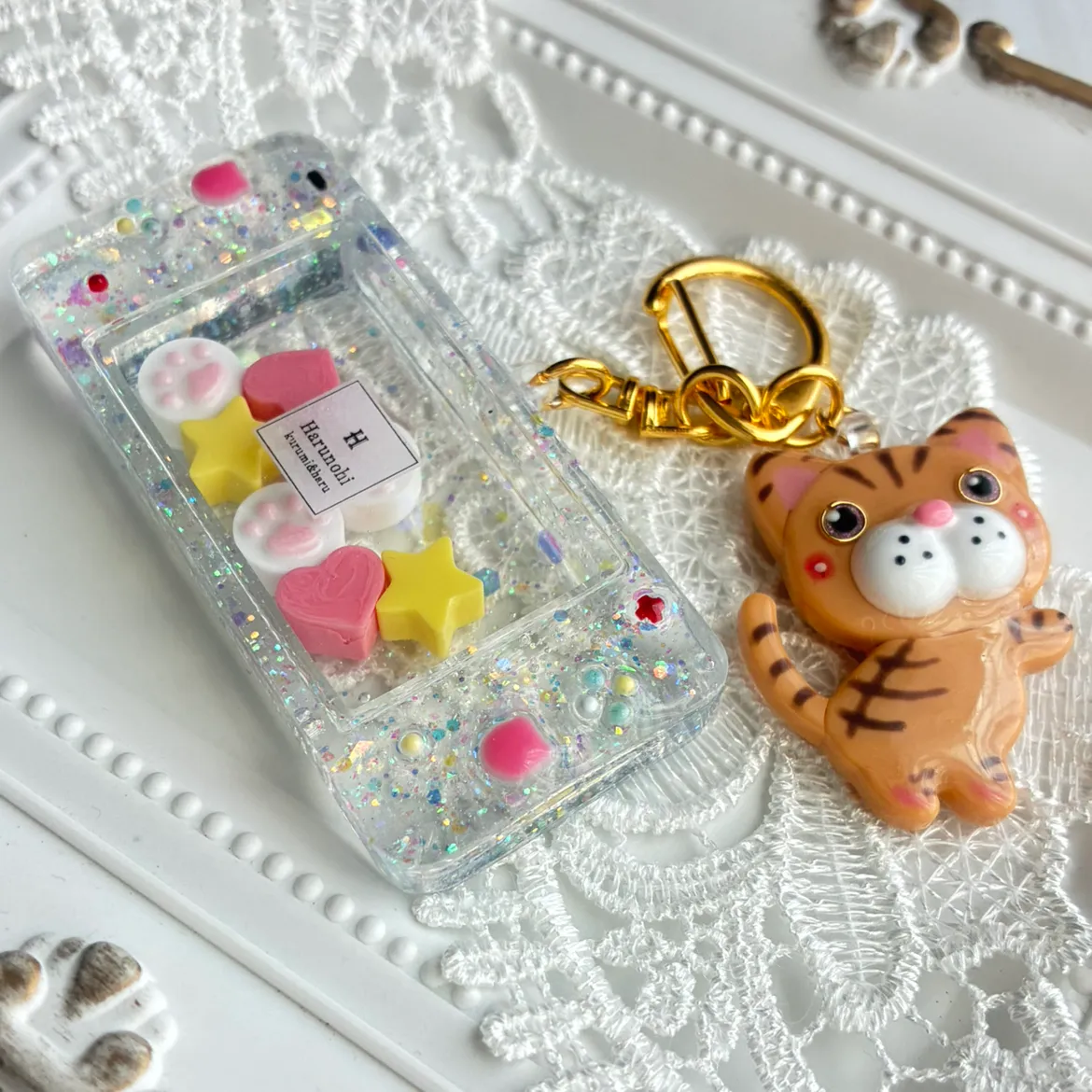 キラキラ工房　春の日さんのレジン作品 | 【定期便】作家のためのレジン 200g