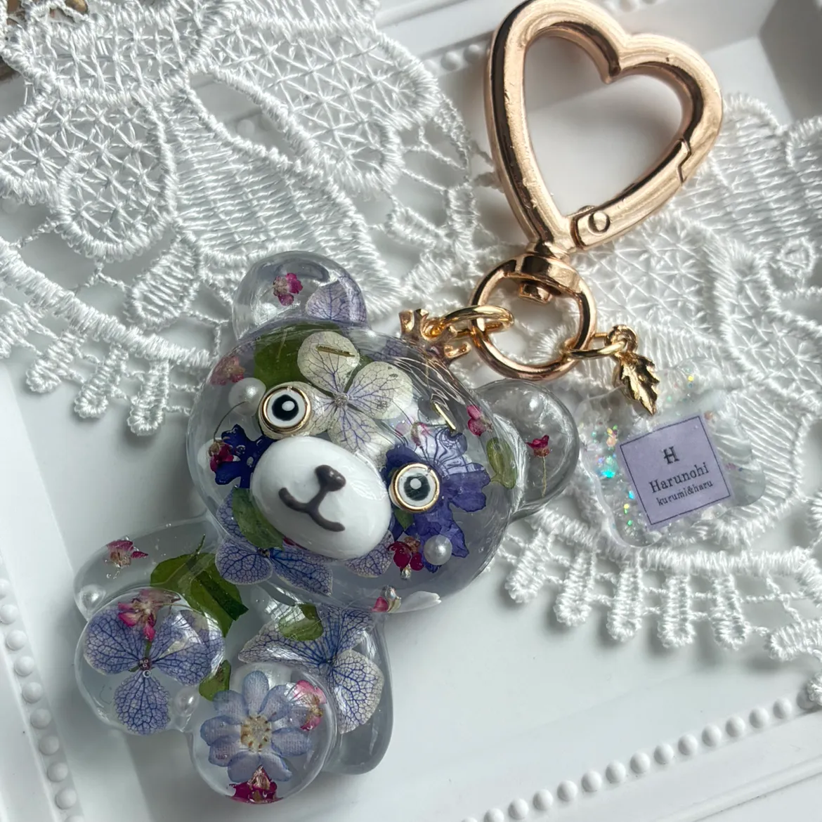 キラキラ工房　春の日さんのレジン作品 | 【定期便】作家のためのレジン 200g