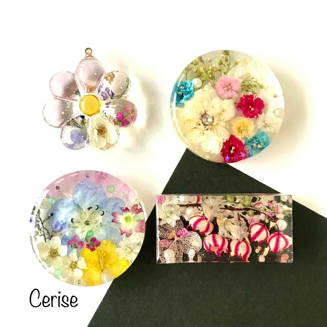 cerise22さんのレジン作品 | 【クーポンあり】レジン液 UV LEDレジン 「 星の雫 大...