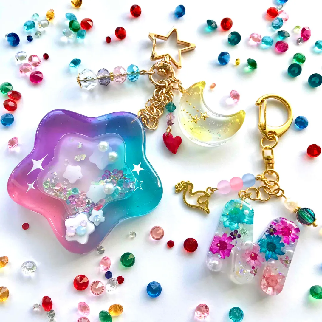 cerise22さんのレジン作品 | 作家のためのレジン Nelconeco 限定コラボラベル 2...
