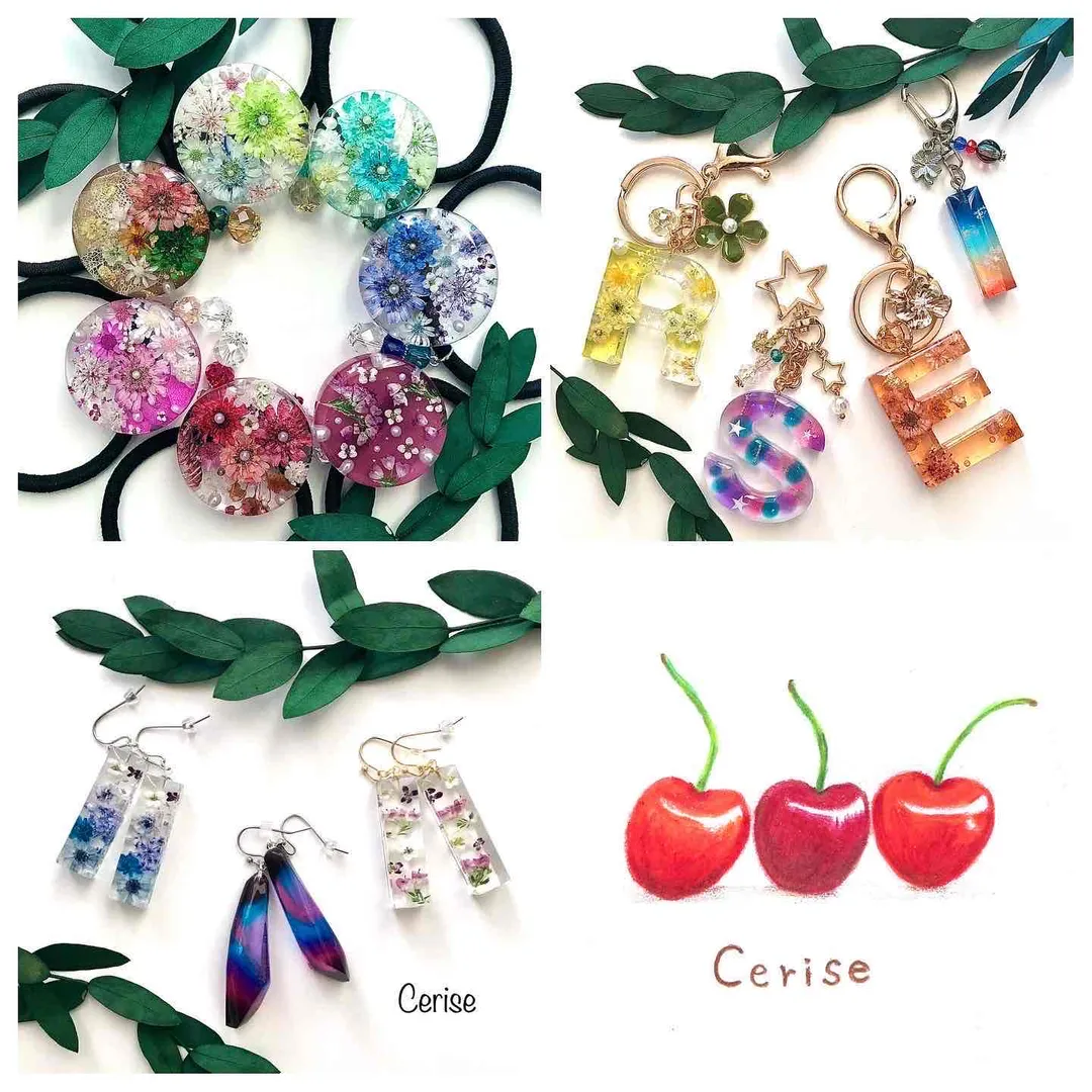 cerise22さんのレジン作品 | 【定期便】作家のためのレジン 200g