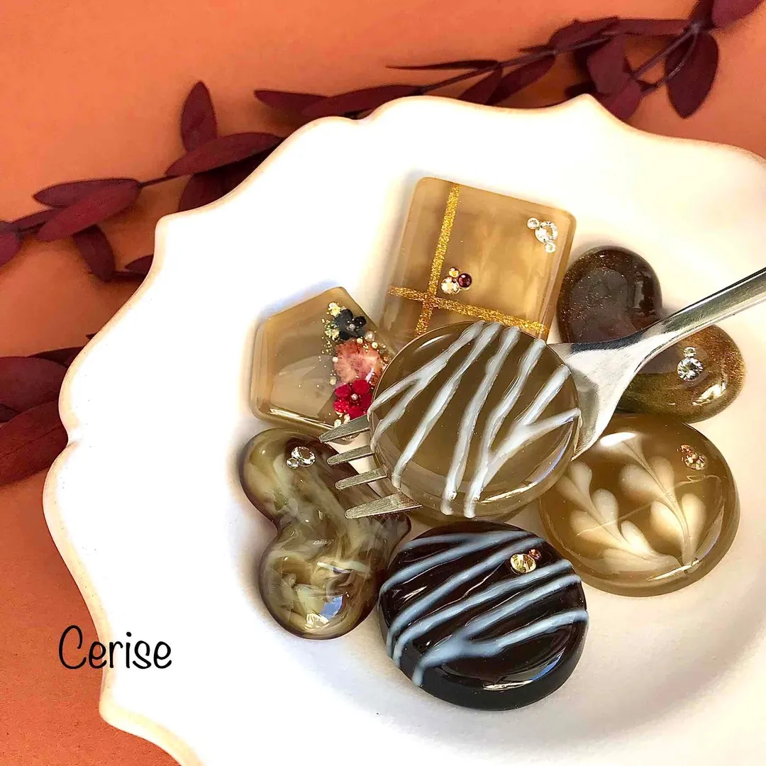 cerise22さんのレジン作品 | 【定期便】作家のためのレジン 200g