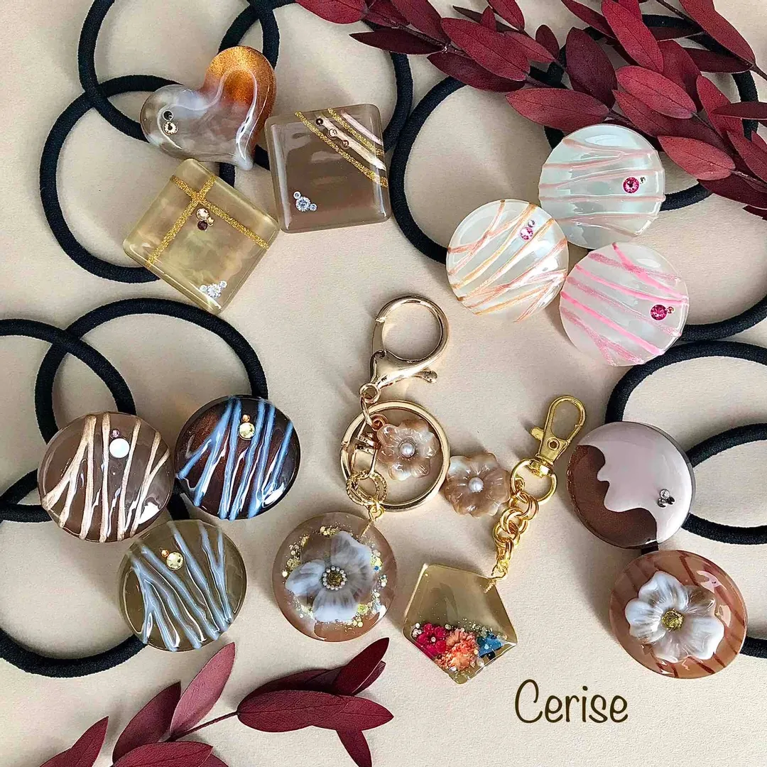 cerise22さんのレジン作品 | 作家のためのレジン 200g