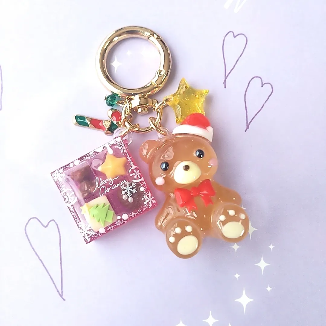 Teddyさんのレジン作品 | シリコン 型 モールド おすわり ベア ■ シリコンモールド...