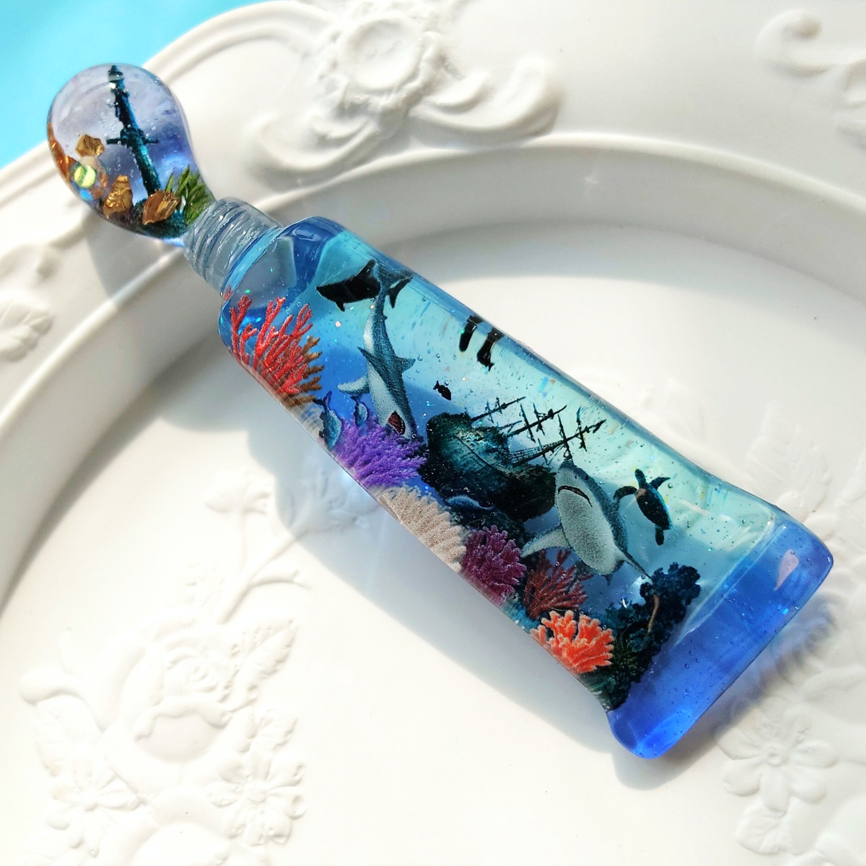 Teddyさんのレジン作品 | レジンクラブ 【情景のレジン】 海底の沈没船