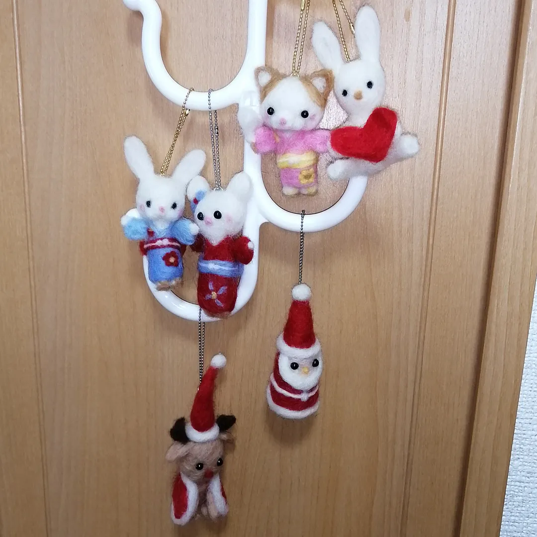 いよのさんのフェルト作品