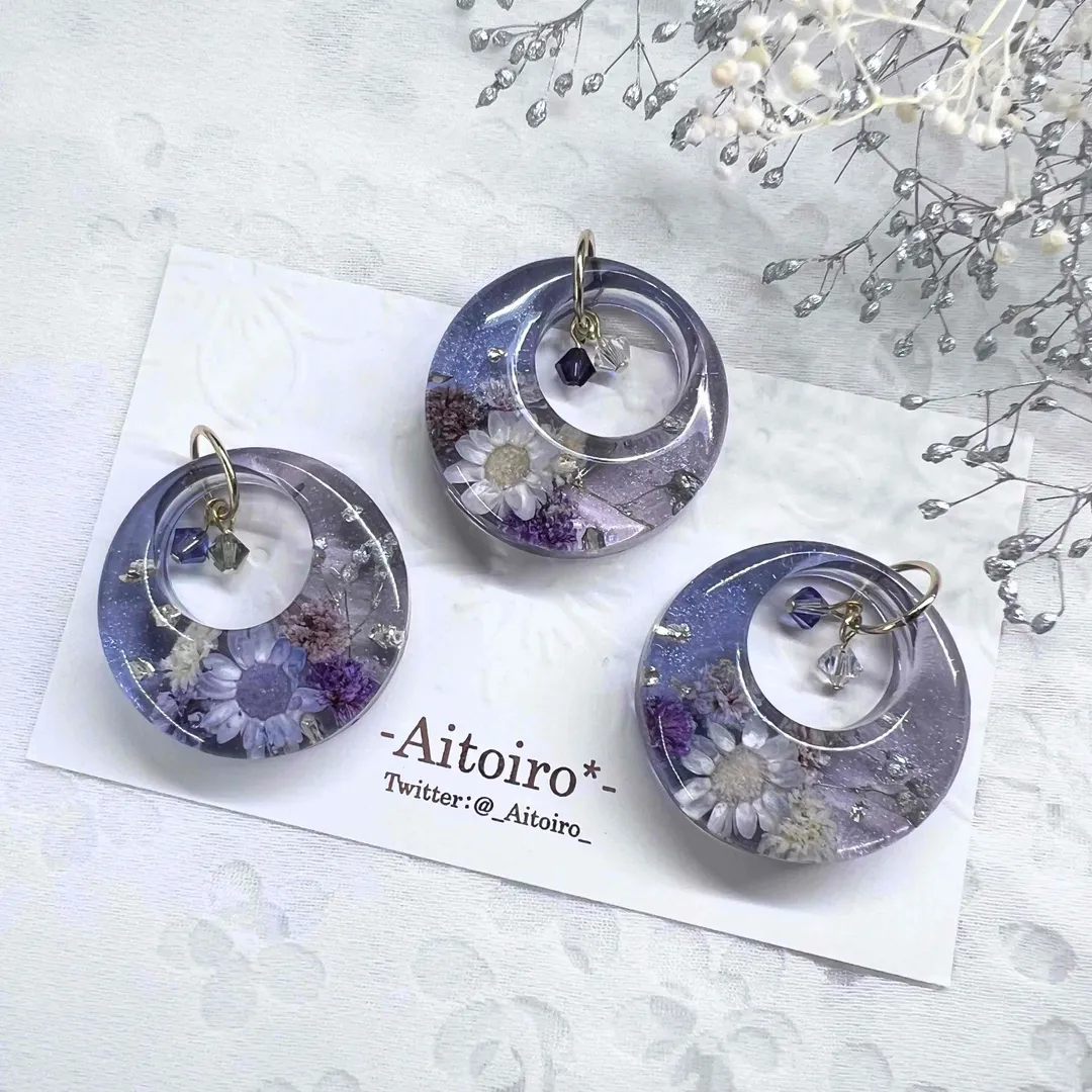 はくきさんのレジン作品 | 【定期便】作家のためのレジン 200g