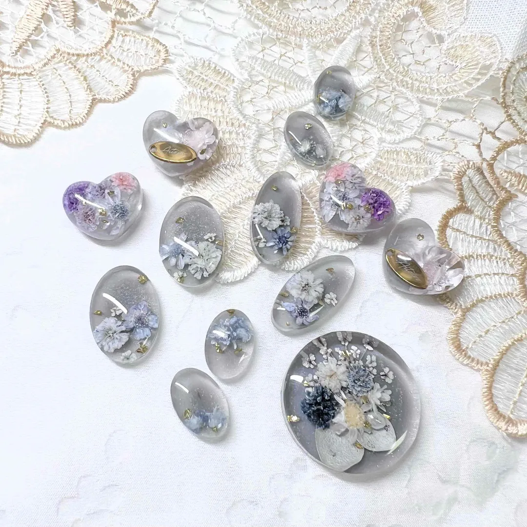 はくきさんのレジン作品 | 【定期便】作家のためのレジン 200g