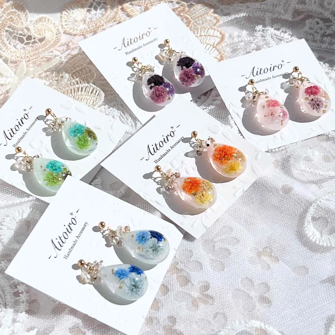 はくきさんのレジン作品 | 【定期便】作家のためのレジン 200g