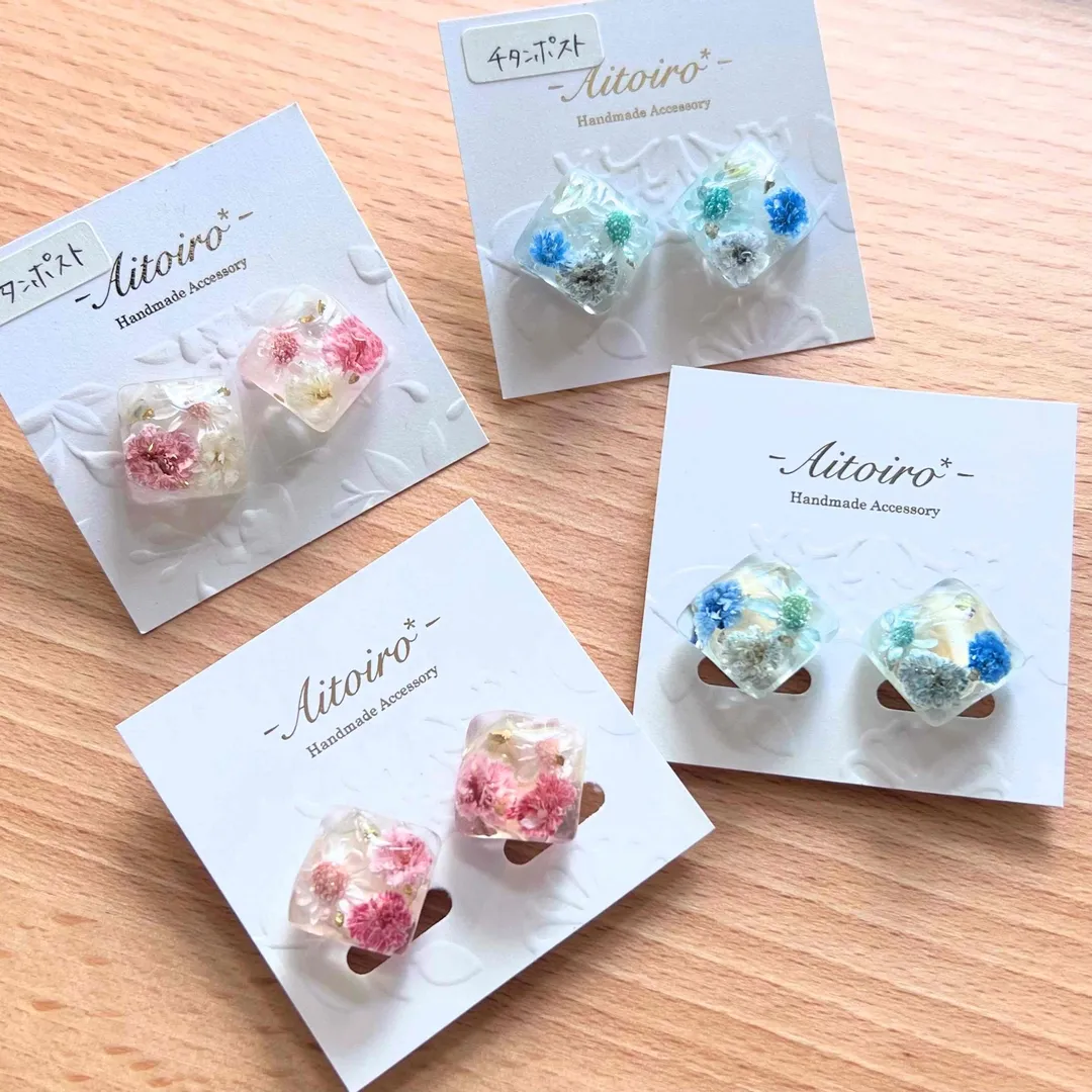 はくきさんのレジン作品 | 【定期便】作家のためのレジン 200g