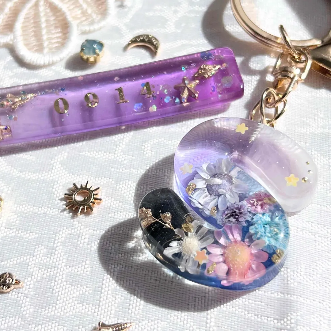 はくきさんのレジン作品 | 【定期便】作家のためのレジン 200g