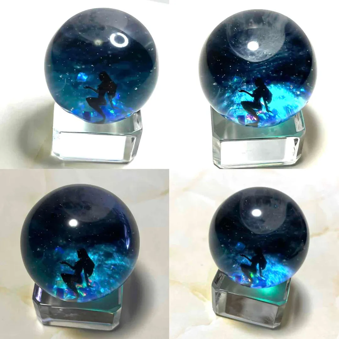 ake-sakamotoさんのレジン作品 | 明鏡止水