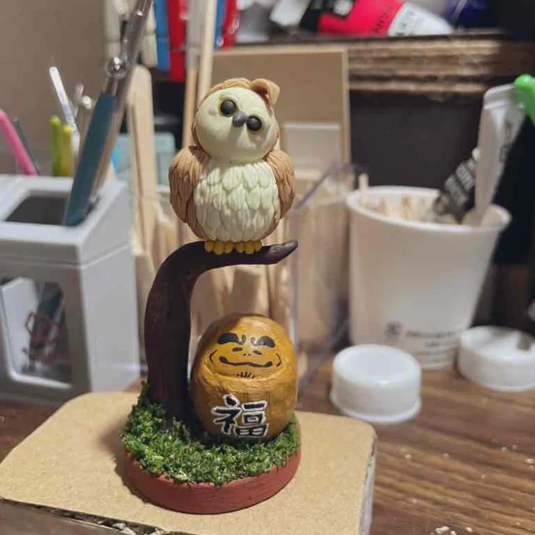 ponkanさんの粘土作品 | 石膏粘土