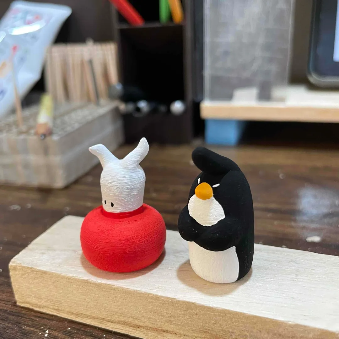 ponkanさんの粘土作品 | 石膏粘土