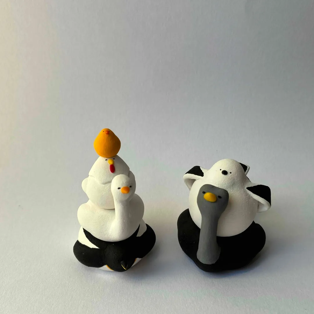 ponkanさんの粘土作品 | ★P5倍★ ねんど 石粉粘土 ラドール プレミックス