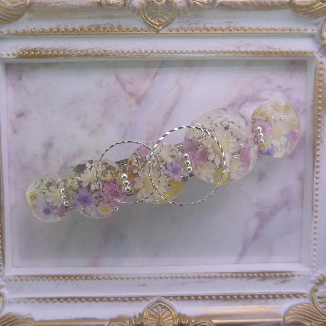 Hair Scapeさんのレジン作品 | 水玉の結晶ハードタイプ