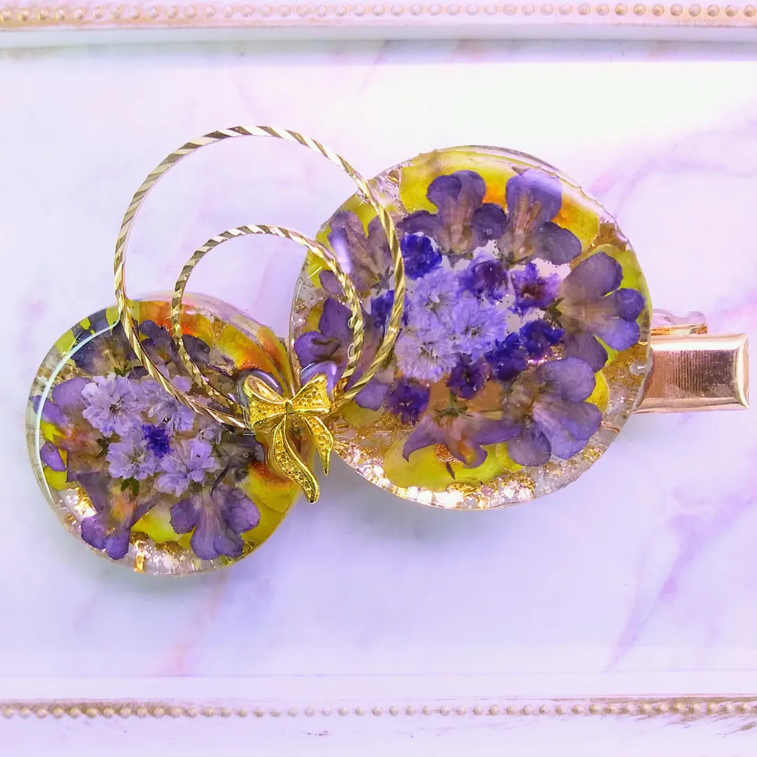 Hair Scapeさんのレジン作品 | Fleur   フルール