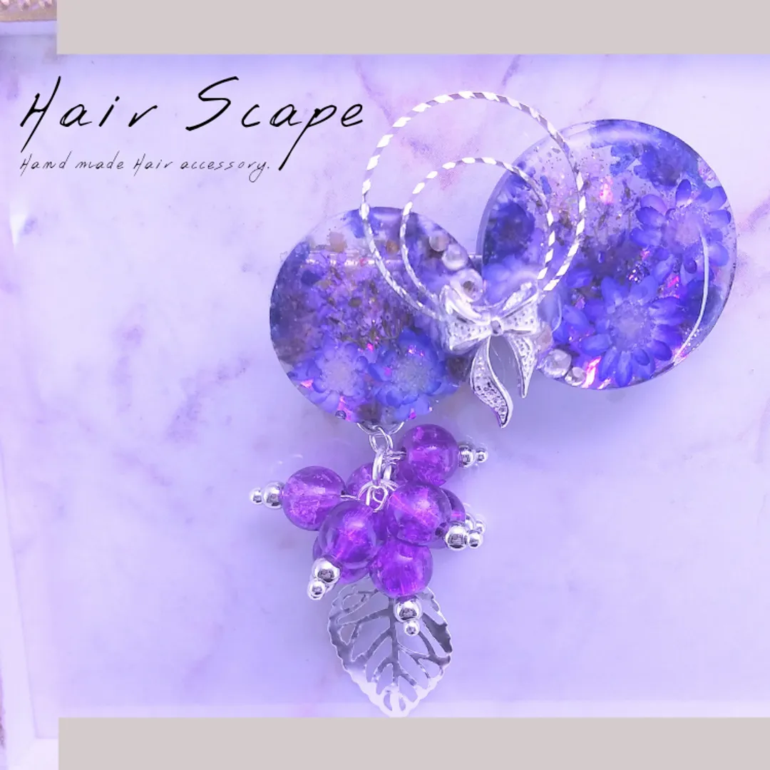Hair Scapeさんのレジン作品 | Fleur   フルール