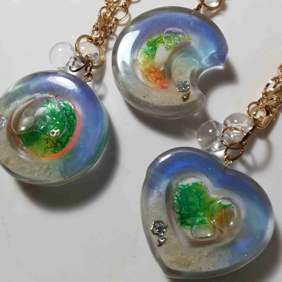 かれんさんのレジン作品 | 【定期便】作家のためのレジン 200g